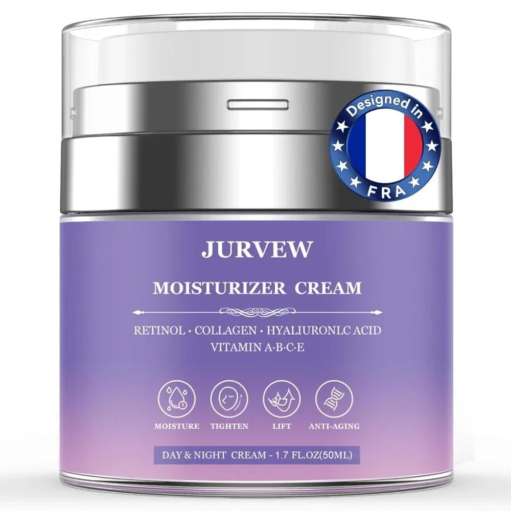 Face Moisturizer Retinol Cream, Neck Collagen Cream for Tightening Skin, Anti Ag